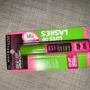 Maybelline Great Lash Mascara in Bold Green and Pink